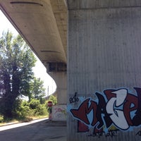 Photo taken at Unter der Brücke by Tom V. on 6/6/2014