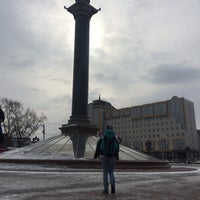 Photo taken at Привокзальная площадь by Alexey M. on 3/12/2016