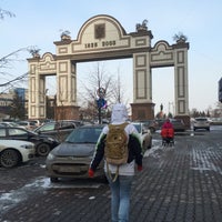 Photo taken at Triumphal Arch by Alexey M. on 3/16/2016