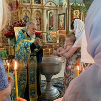Photo taken at Храм Иерусалимской иконы Божией Матери by Alexey M. on 6/20/2021