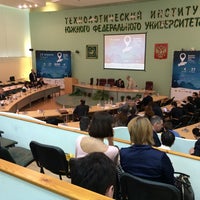 Photo taken at Зал Ученого Совета ТК ЮФУ by Alexey M. on 4/15/2014
