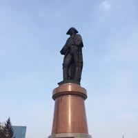 Photo taken at Памятник Н. П. Резанову by Alexey M. on 3/16/2016