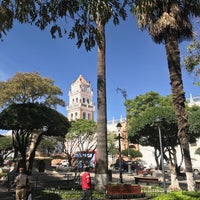 Photo taken at Plaza 25 de Mayo by Alexey M. on 7/31/2018
