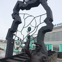 Photo taken at Памятник у Пригородного вокзала by Alexey M. on 3/20/2016