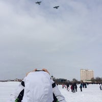 Photo taken at Омское Авиашоу by Alexey M. on 3/19/2016