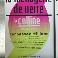 Photo taken at La Colline – Théâtre National by Laurent B. on 4/3/2016