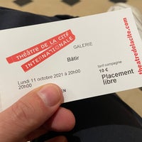 Foto tirada no(a) Théâtre de la Cité Internationale por Laurent B. em 10/11/2021