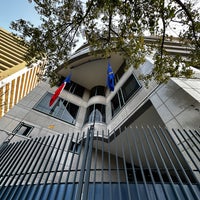 Photo taken at Embajada de Francia by Rodolfo Alberto C. on 3/29/2023