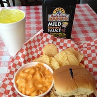 Photo taken at Dick&#39;s Bodacious BBQ by Eric S. on 10/1/2012