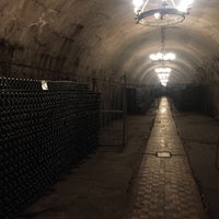 Photo taken at Туннели завода шампанских вин Абрау-Дюрсо by Elena B. on 3/9/2018
