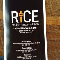 Rice Mediterranean Kitchen Mediterranean Restaurant In Edgewater