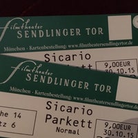 Photo taken at Filmtheater Sendlinger Tor by Alexander P. on 10/30/2015