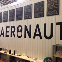 Photo taken at Aeronaut Brewing Company by Nick C. on 8/16/2014