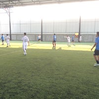 Photo taken at Soccer Land by Akarach U. on 3/18/2015