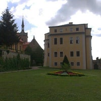 Photo taken at Schloss Ettersburg by Grollsocke on 7/20/2015