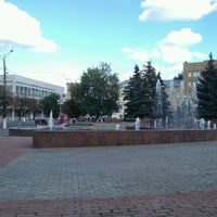 Photo taken at Фонтан на «площадь Пушкина» by Sasha P. on 8/4/2016