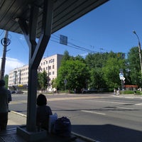 Photo taken at Остановка «ул. Скворцова-Степанова» by Sasha P. on 6/22/2020