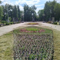 Photo taken at Парк Крылова by Sasha P. on 6/27/2020
