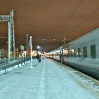 Photo taken at 3-я платформа by Sasha P. on 1/28/2017