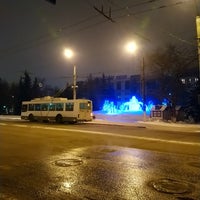 Photo taken at Остановка «Тверская Площадь» by Sasha P. on 12/25/2018