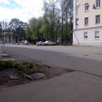 Photo taken at Остановка «ул. Комарова» by Sasha P. on 5/14/2014