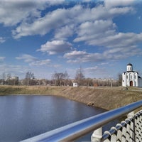 Photo taken at Остров Памяти by Sasha P. on 4/10/2021