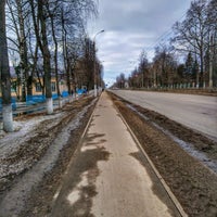 Photo taken at Велодорожка на Петербургском шоссе by Sasha P. on 3/23/2019