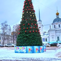 Photo taken at Новогодняя Ёлка на наб. Афанасия Никитина by Sasha P. on 1/13/2017