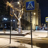 Photo taken at Остановка «Тверская Площадь» by Sasha P. on 1/22/2020
