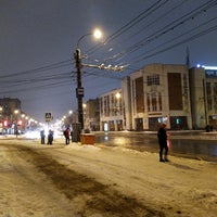 Photo taken at остановка «Библиотека им. Герцена» by Sasha P. on 1/2/2021