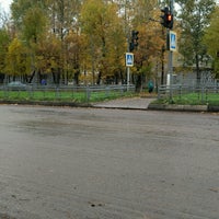 Photo taken at Остановка «Школа №40» by Sasha P. on 10/5/2016