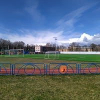 Photo taken at Стадион ‹Планета› by Sasha P. on 4/18/2020