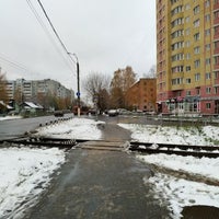 Photo taken at перекресток ул. П.Савельевой и ул. Хромова by Sasha P. on 10/27/2017