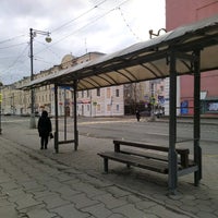 Photo taken at Остановка «Библиотека Горького» by Sasha P. on 12/19/2019