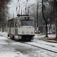 Photo taken at Трамвай №5 by Sasha P. on 11/14/2017
