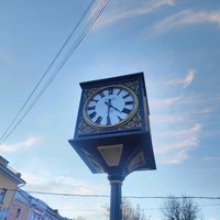 Photo taken at Часы на Радищева by Sasha P. on 11/4/2021