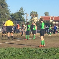 Photo taken at Sherman Oaks AYSO Soccer by Marta R. on 12/6/2014