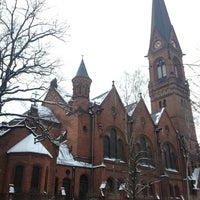 Photo taken at Immanuelkirche by Claudia S. on 3/20/2013