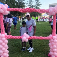 Photo taken at Susan G. Komen Race For The Cure by Neesee B. on 10/5/2019