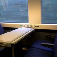 Photo taken at Euston (EUS) to Tring (TRI) Train by Maria Relea on 1/27/2013