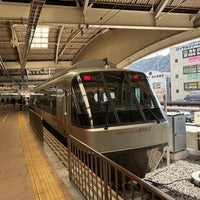 Photo taken at Hakone-Yumoto Station (OH51) by Yumi O. on 3/18/2024