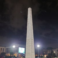 Photo taken at Obelisco di Marconi by Tobias H. on 9/27/2022
