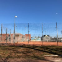 Photo taken at Tennisplatz Erkner by T. H. on 3/22/2020