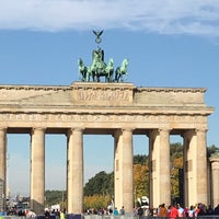 Photo taken at Brandenburg Gate by T. H. on 9/23/2017