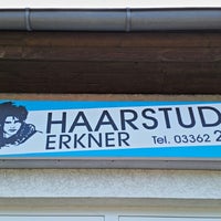 Photo taken at Haarstudio Erkner by T. H. on 8/24/2014