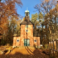 Photo taken at Ev. Waldkapelle Hessenwinkel &amp;quot;Zum anklopfenden Christus&amp;quot; by T. H. on 11/19/2019