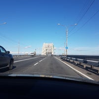 Photo taken at Краснофлотский мост by Galina F. on 8/10/2018