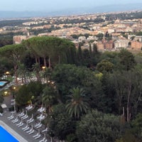 Photo taken at Terrazza Monte Mario (in hotel Cavalieri) by Lolwah on 7/31/2020