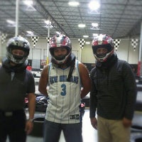 Photo taken at Fast Lap Indoor Kart Racing by Avril on 10/22/2012