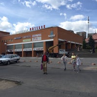 Photo taken at Универсам «Витебск» by Ivan T. on 6/8/2016